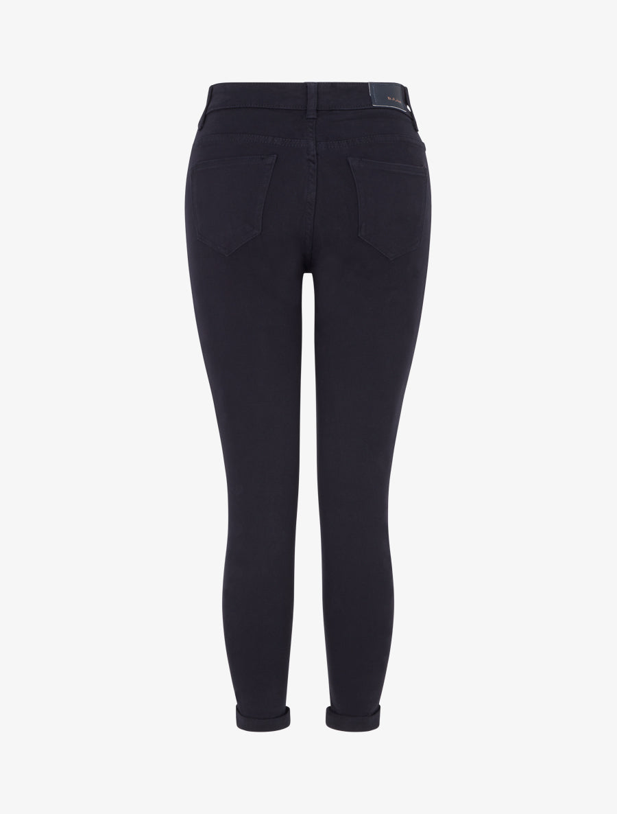 Jean skinny taille standard - Marine - 2