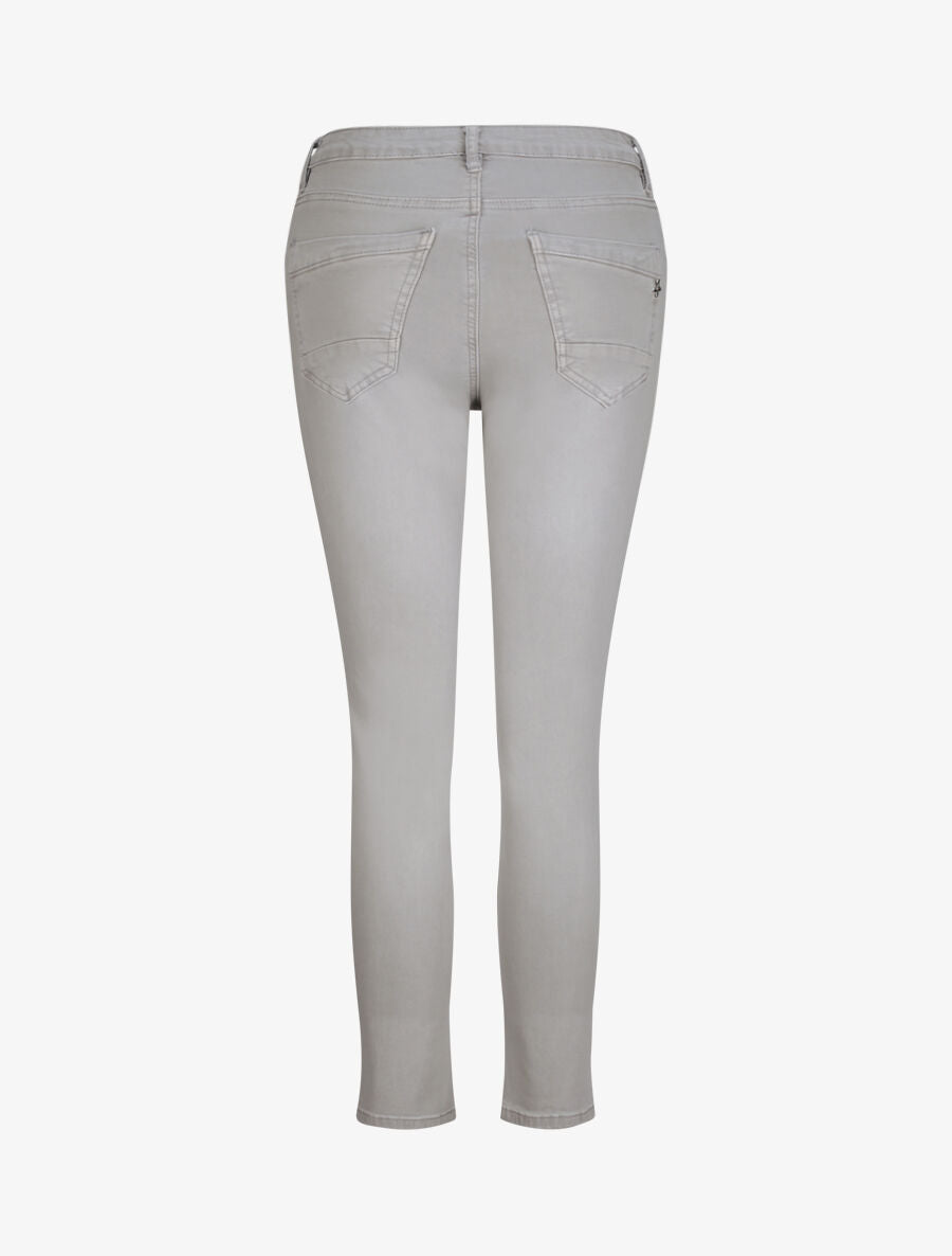 Pantalon droit uni - Gris - 2