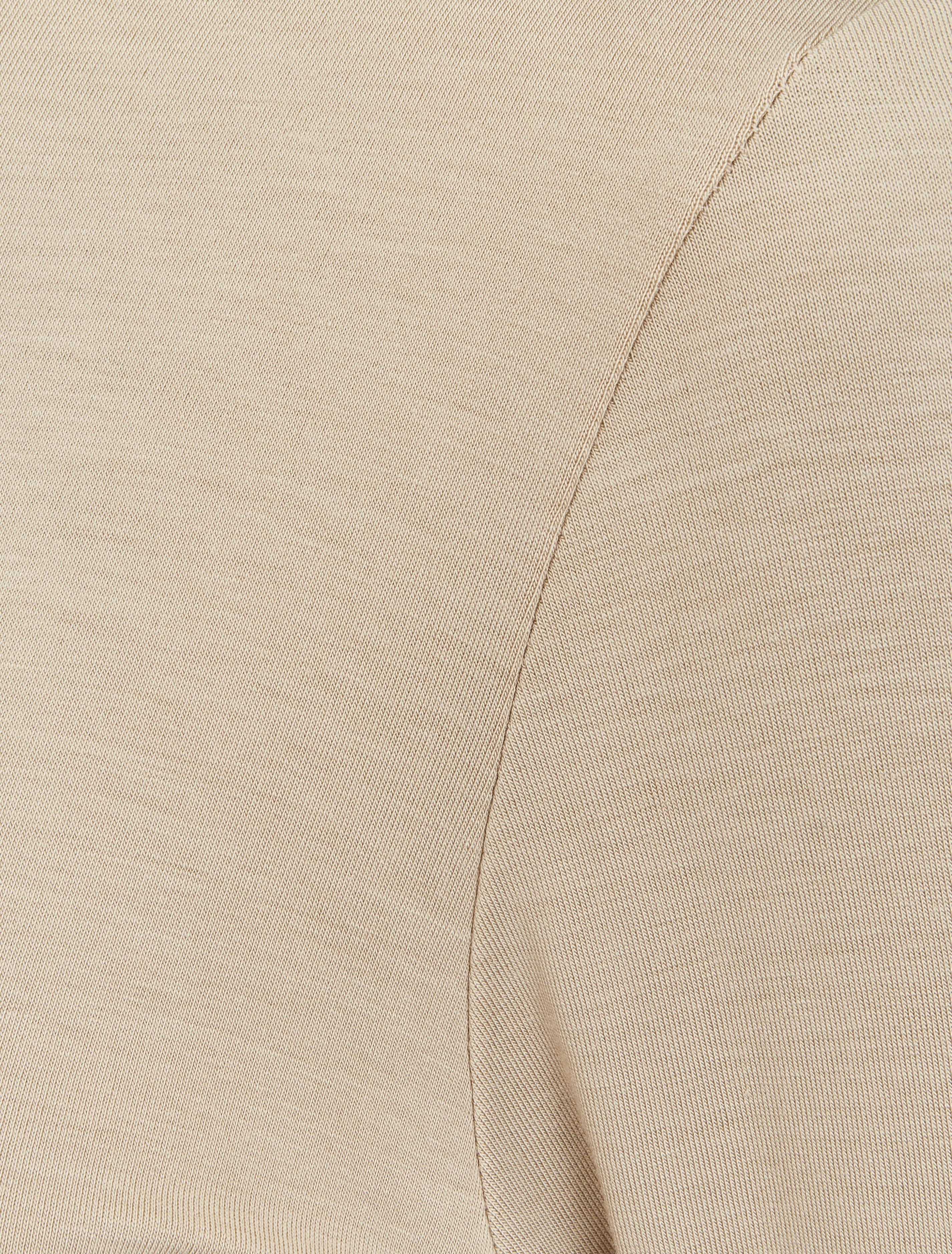 Top basique à col roulé stretch - Beige - 4