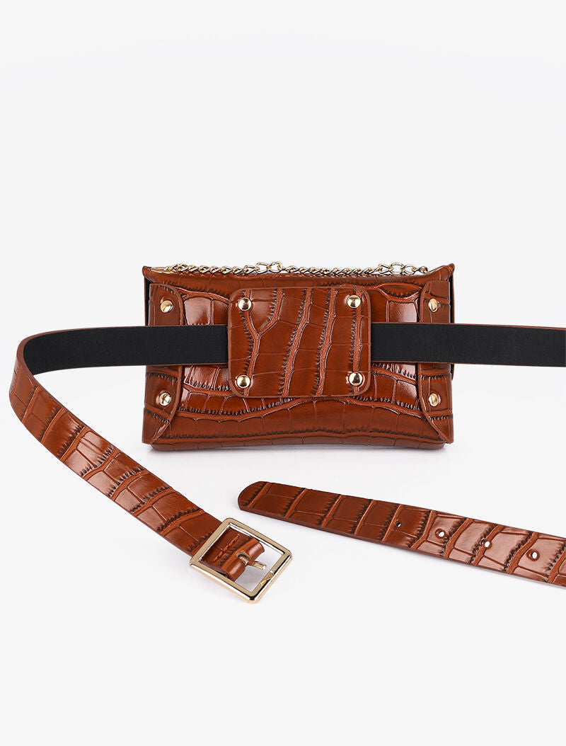 Sac banane Viviane - Camel - 4
