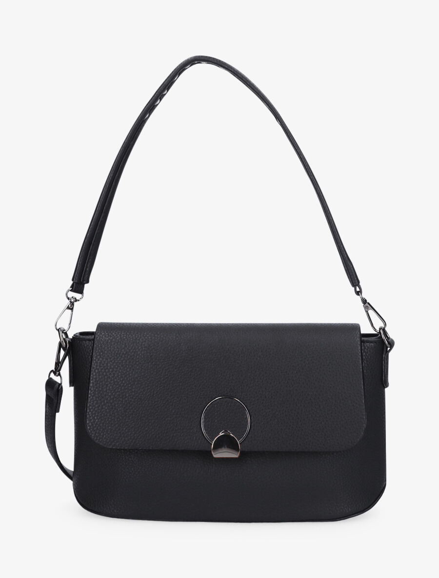 Sac baguette Roxane - Noir - 1