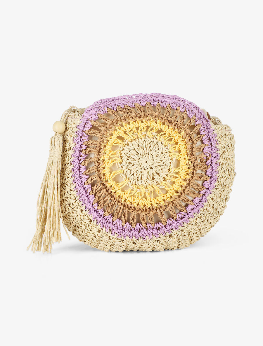 Sac besace Thérèse - Beige clair - 5