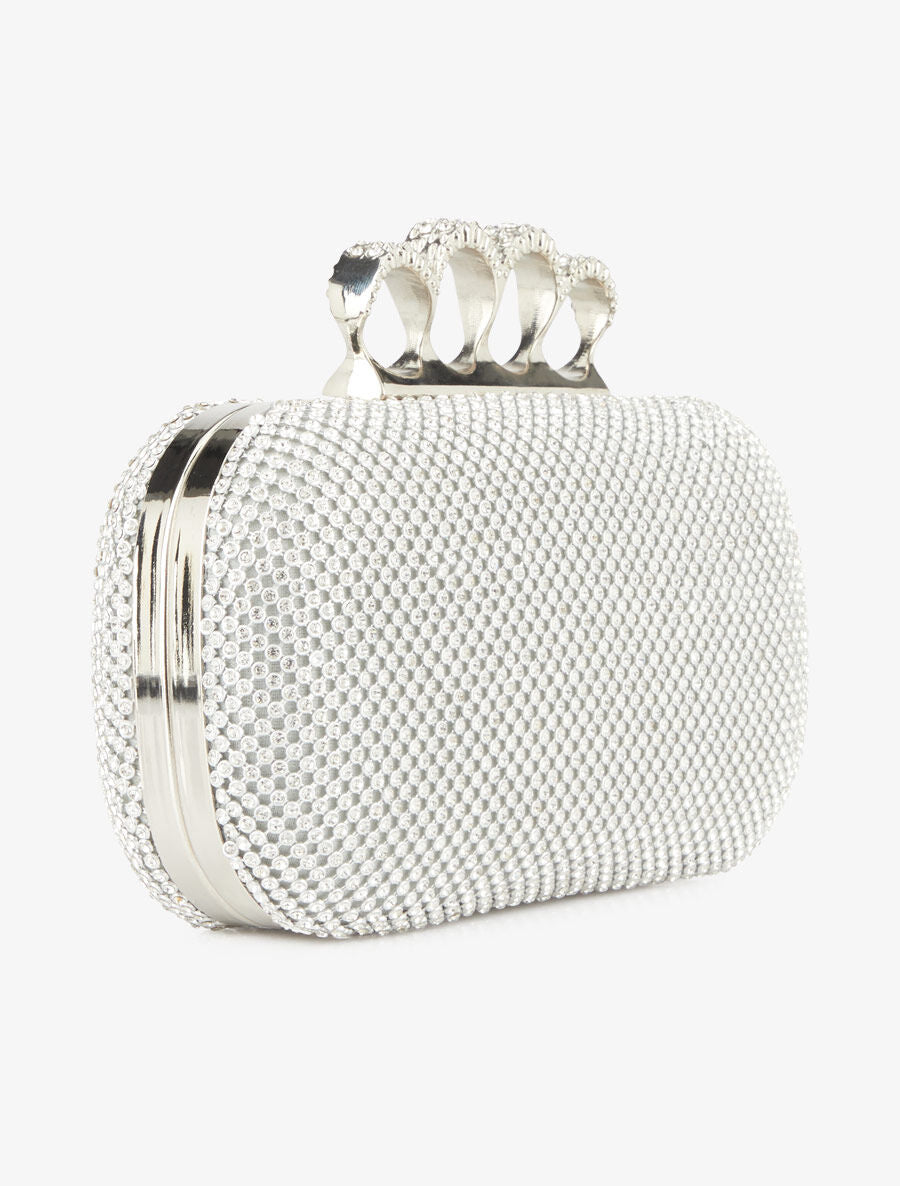 Minaudière Agatha - Argent - 2