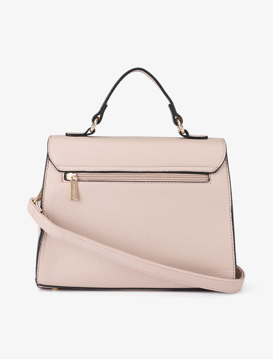Sac besace Anémone - Taupe - 3