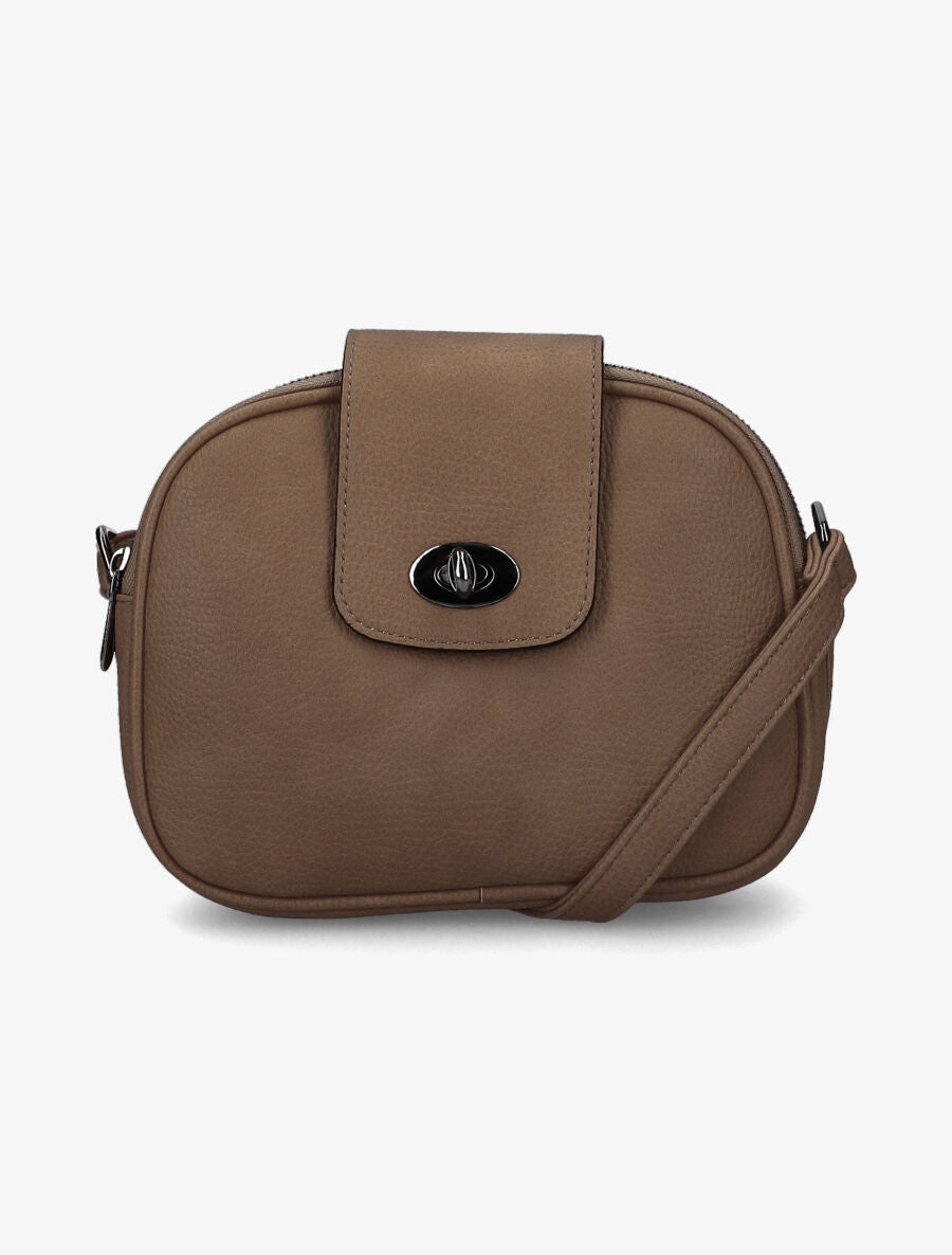 Sac besace Sylvie - Taupe - 5
