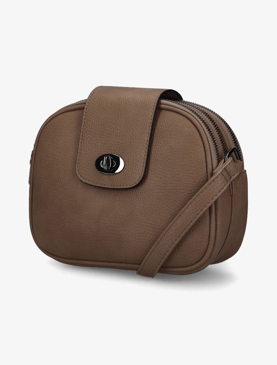 Sac besace Sylvie - Taupe - 2