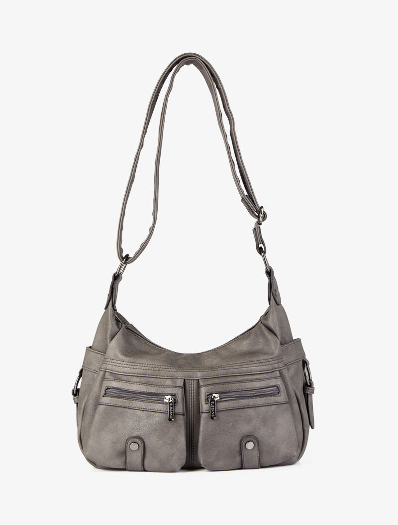 Sac besace Marthe - Gris foncé - 1