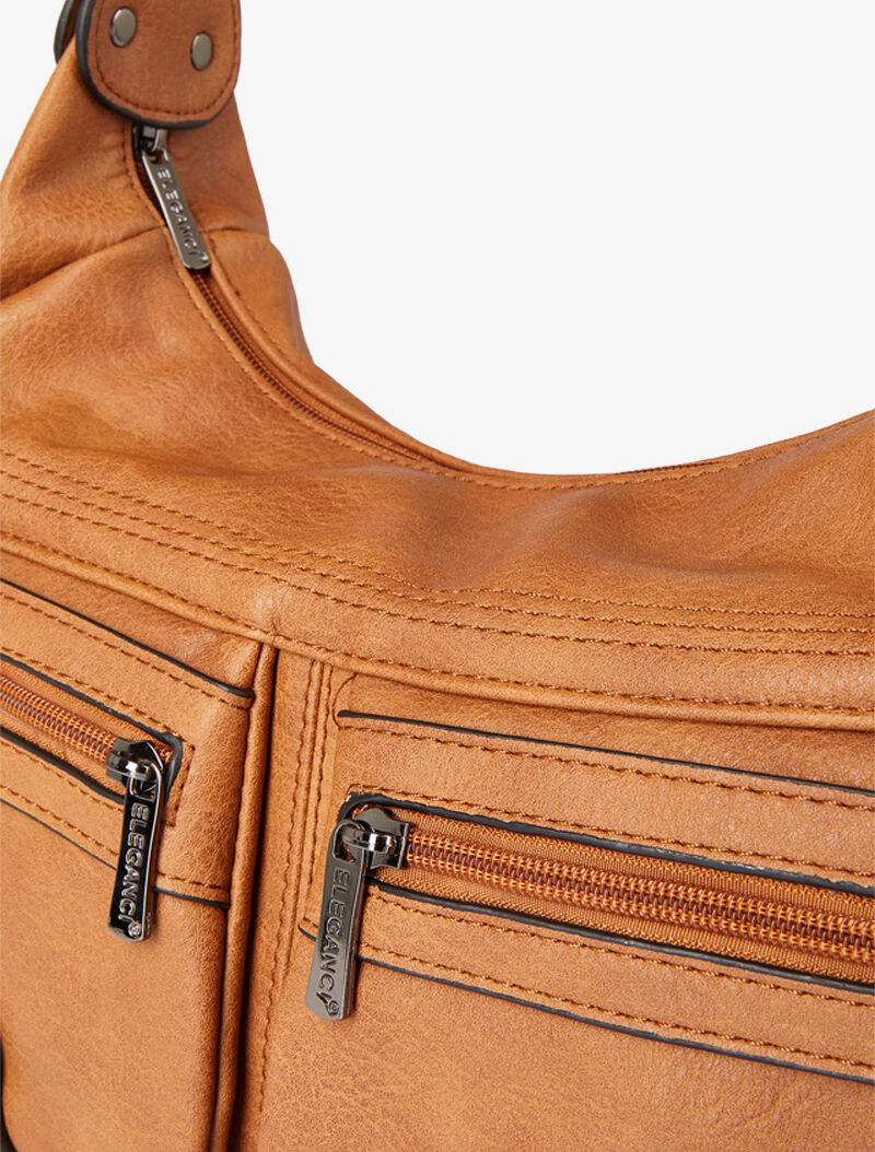 Sac besace Marthe - Camel - 4