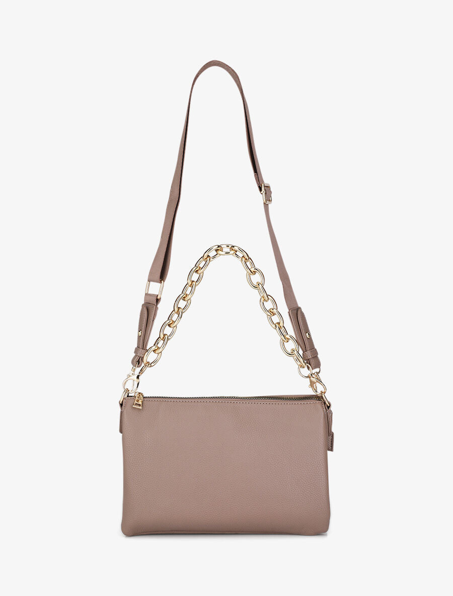 Sac besace Alana - Taupe - 5