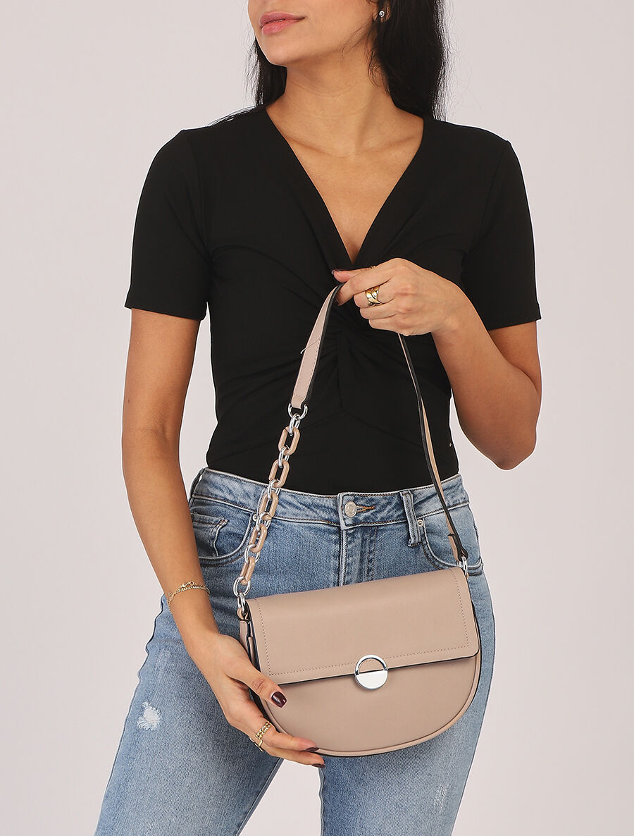 Sac besace Maja - Taupe - 7