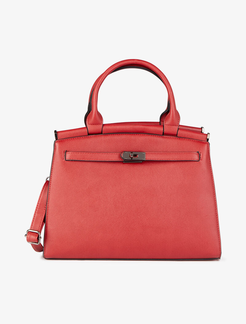 Sac à main Carlotta - Rouge - 5