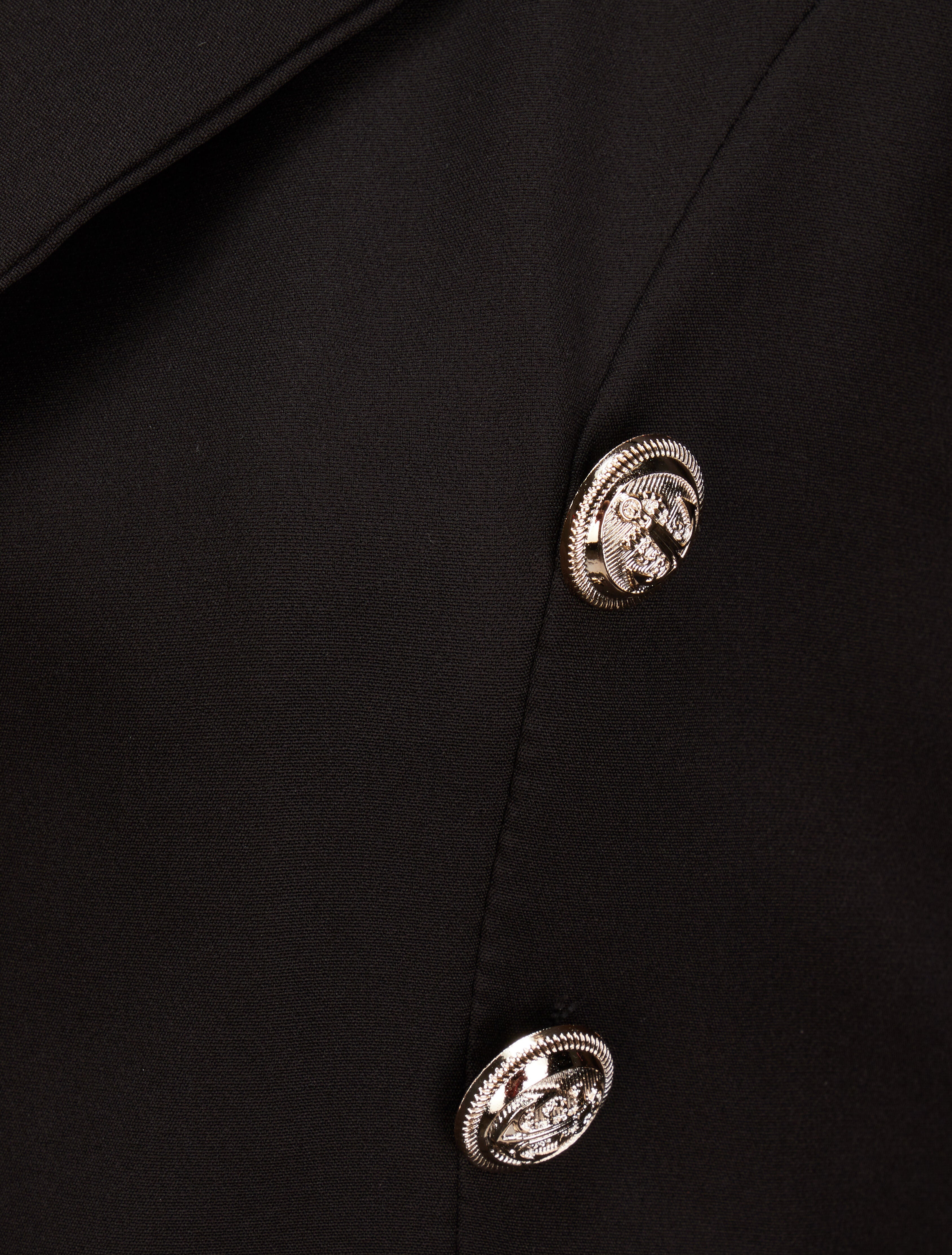 Blazer overzise uni - Noir - 3
