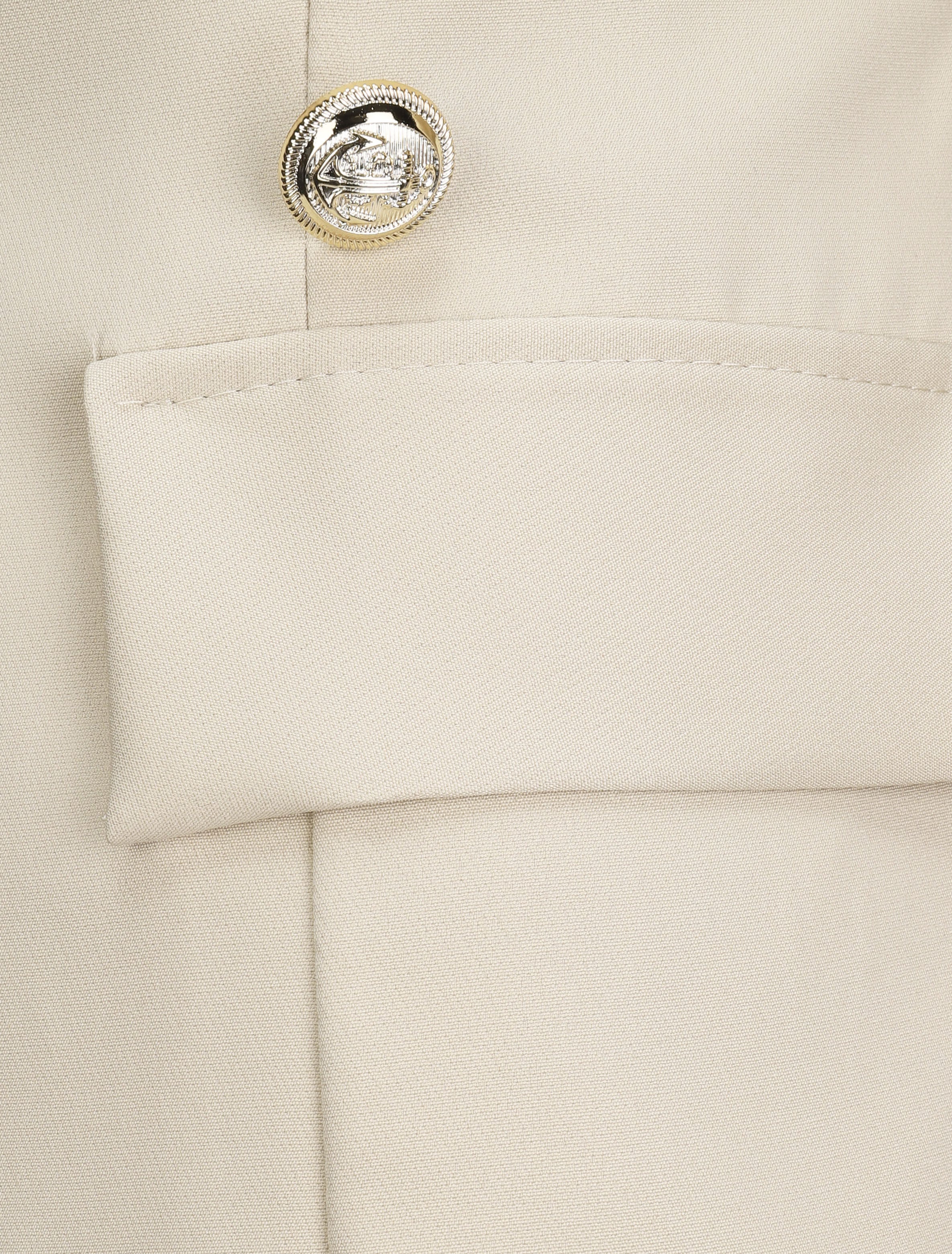Blazer overzise uni - Beige - 3