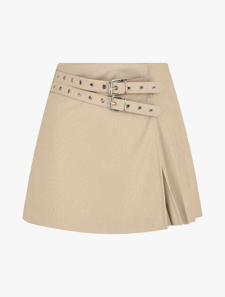 Short en simili trompe l&