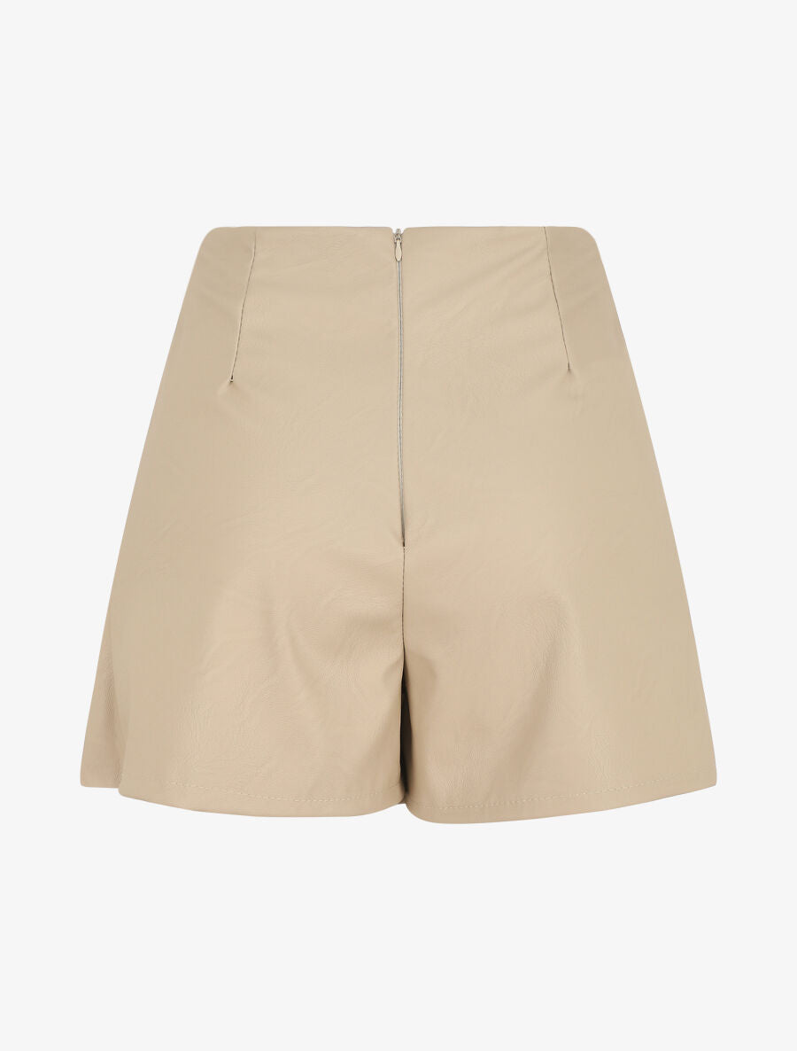 Short en simili trompe l&