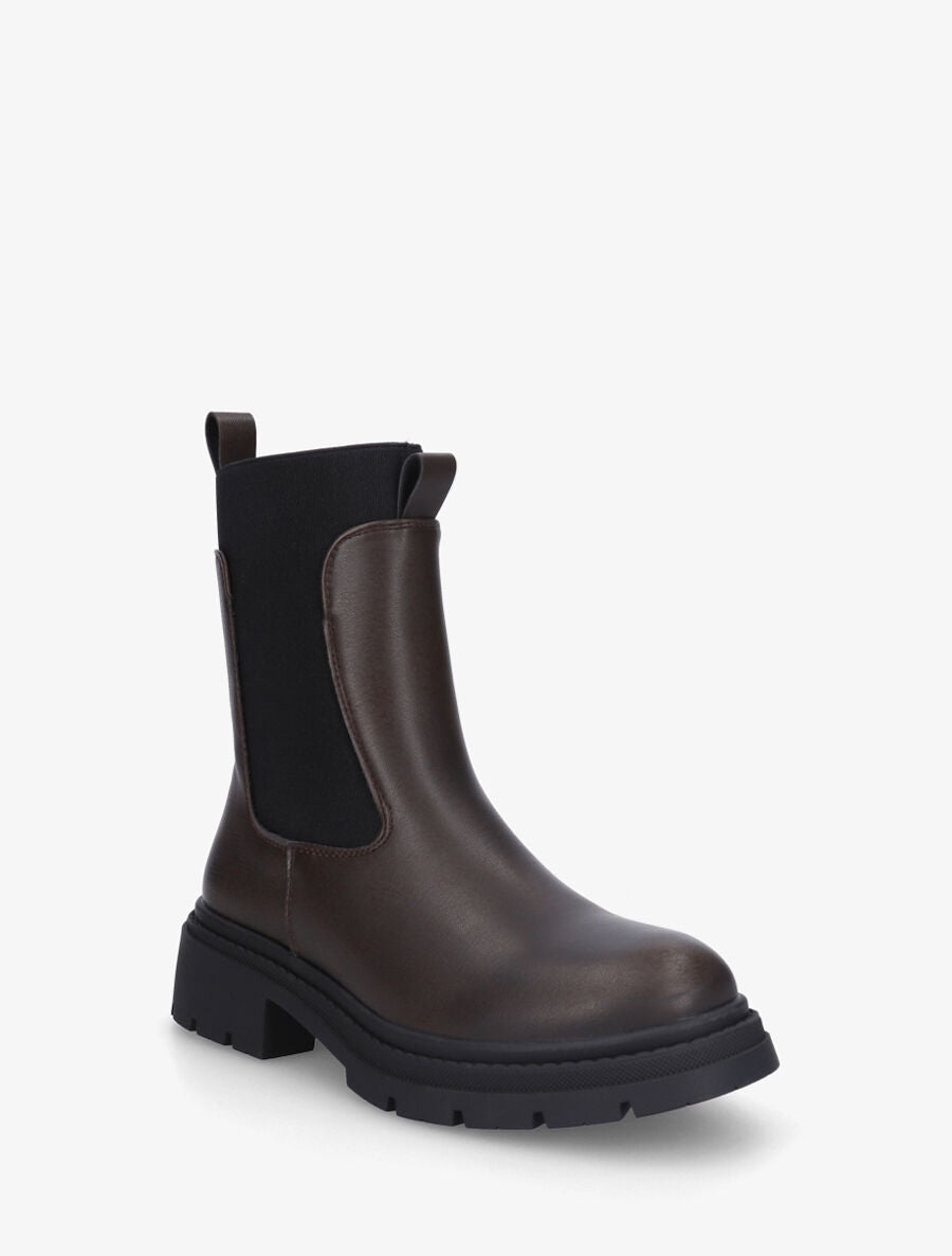 Bottines style chelsea - Marron - 2