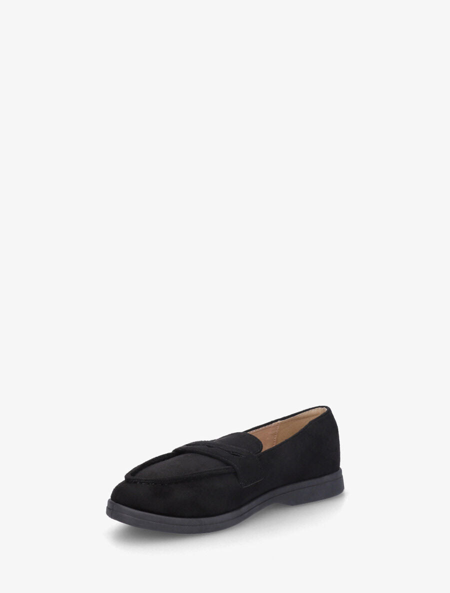 Mocassins en suédine - Noir - 3
