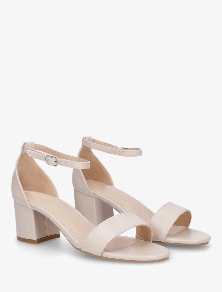 Sandales à bride basique - Beige - 4