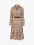 Robe légère cintrée à petites fleurs - rose - 3