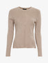Pull à jeu de côtelage - taupe - 3