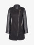 Manteau à empiècements matelassés - noir - 1