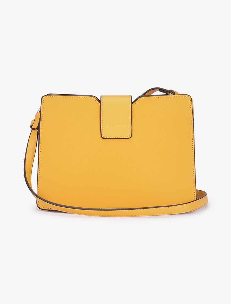 Sac besace Claire - jaune - 3