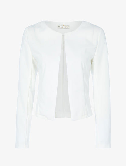 Veste ouverte unie - ecru - 3