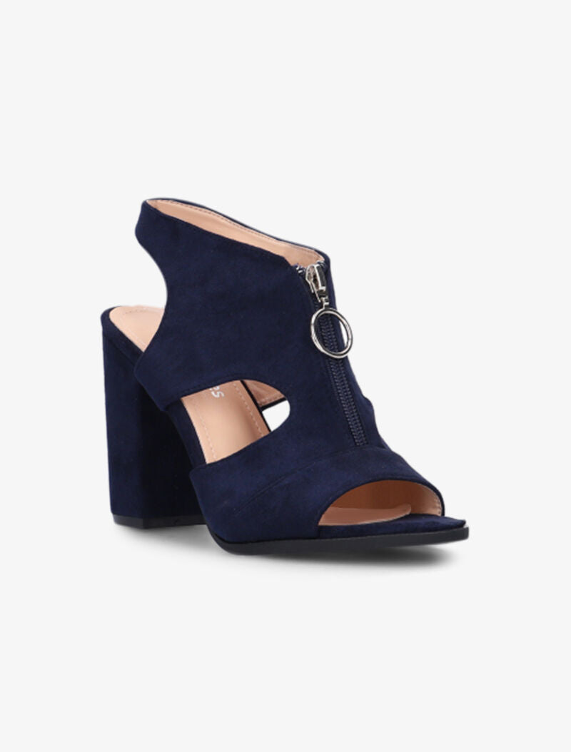 Sandales zippées et à anneau - marine - 3