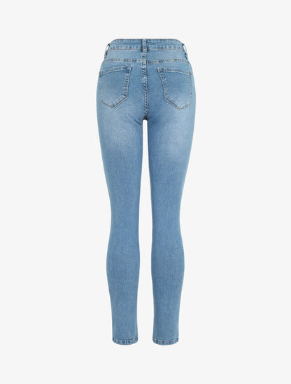 Jean classique coupe droite - Bleu - 2