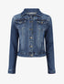 Veste en jean droite - Bleu - 5