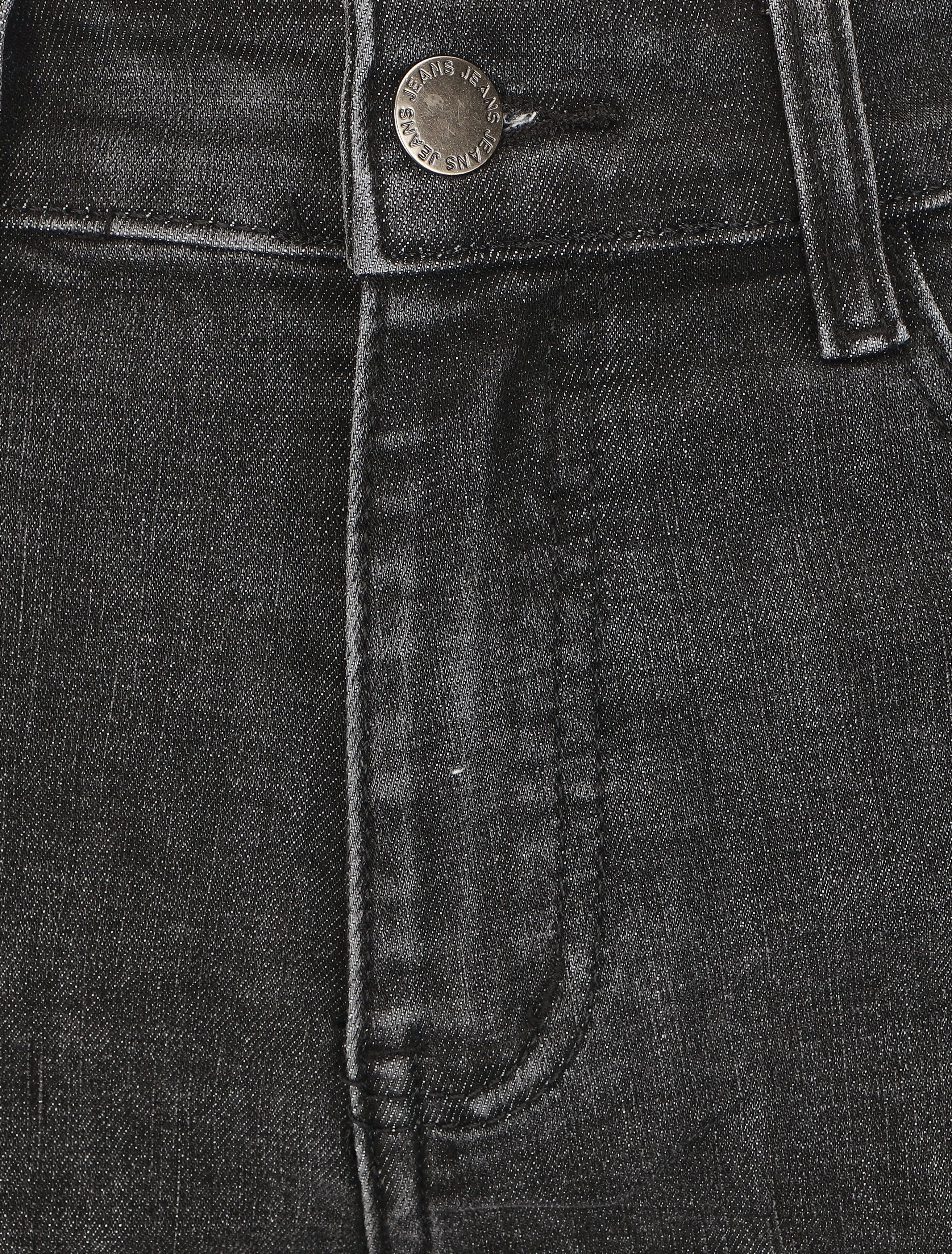 Jean mom taille haute - Anthracite - 6