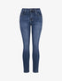 Jean droit casual délavé - Bleu stone - 1