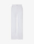 Jean droit push up taille haute - Blanc - 1