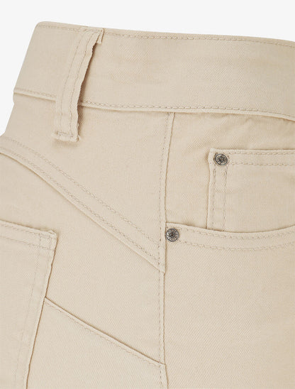 Jean skinny grande taille effet push up - Beige - 3