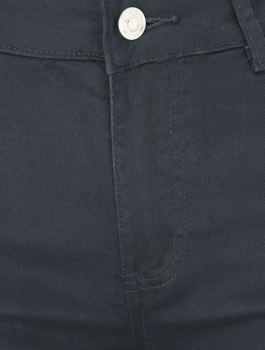 Jean skinny grande taille effet push up - Marine - 3