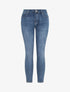 Jean uni standard coupe slim - Bleu - 1