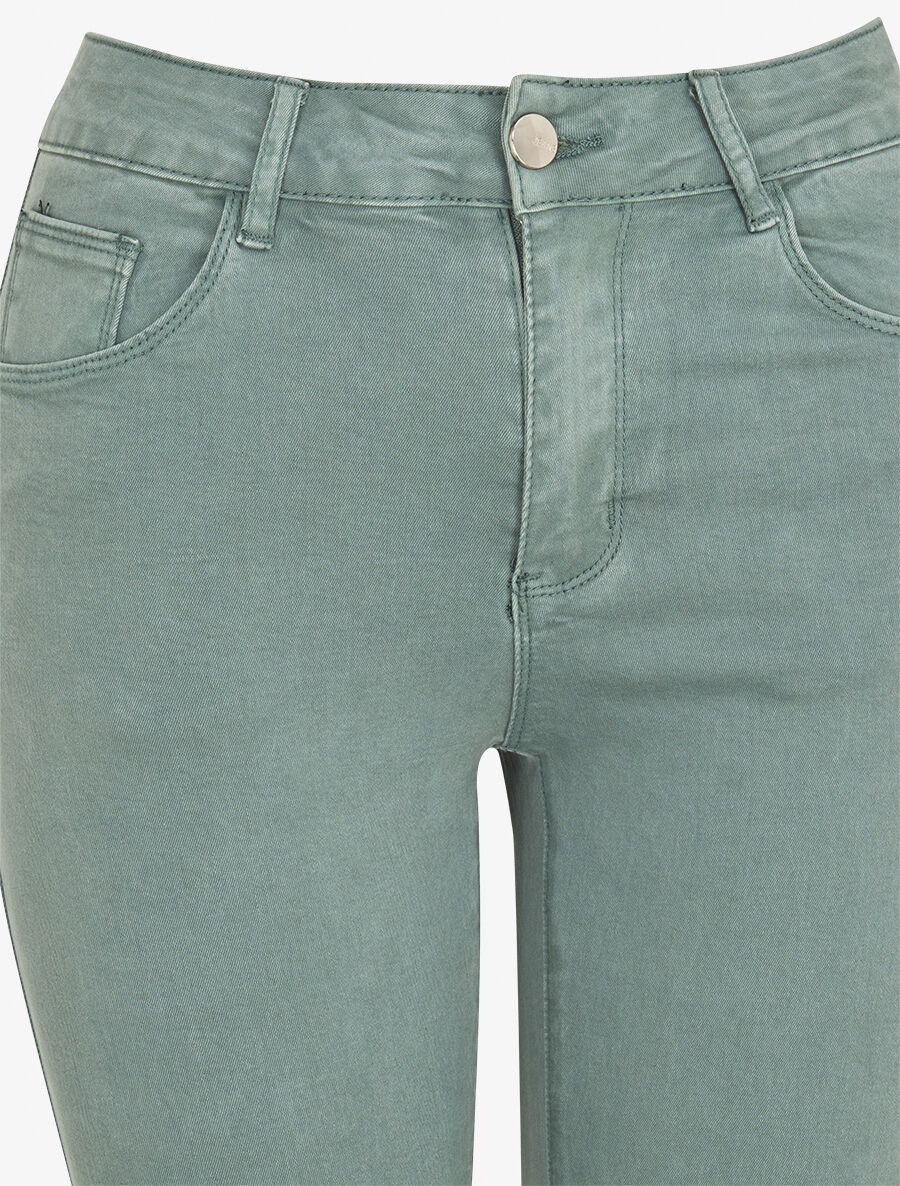 Jean uni standard coupe slim - Kaki - 3