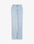 Jean wide leg coupe droite - Bleu - 1