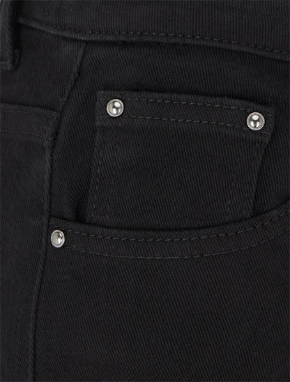 Jean skinny taille standard - Noir - 3