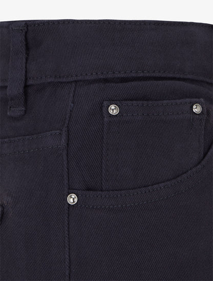 Jean skinny taille standard - Marine - 3