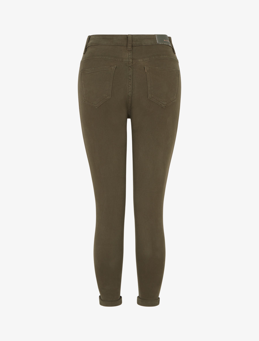 Jean skinny taille standard - Kaki - 2