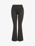 Jean flare effet satiné - Noir - 4