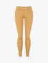 Pantalon stretch à taille basse - Beige - 4