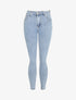 Jeans push up coupe slim - Bleu clair - 1
