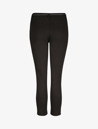 Pantalon 7/8 à revers - Noir - 2