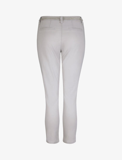 Pantalon 7/8 à revers - Gris - 2