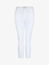 Pantalon 7/8 à revers - Blanc - 1