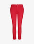 Pantalon droit uni - Rouge - 1