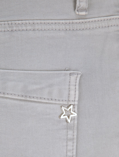 Pantalon droit uni - Gris - 3
