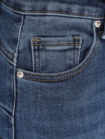 Jean push up coupe skinny - Bleu - 3